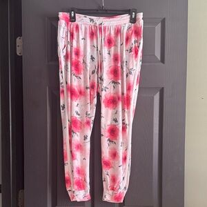 Simply Vera Floral Print Jogger Pants